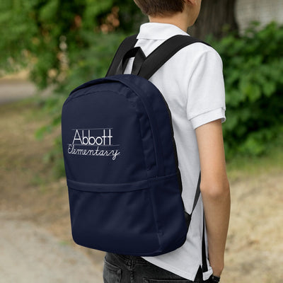 Abbott Elementary Logo Premium Backpack