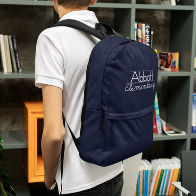 Abbott Elementary Logo Premium Backpack