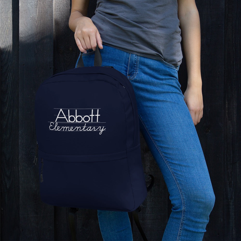Abbott Elementary Logo Premium Backpack