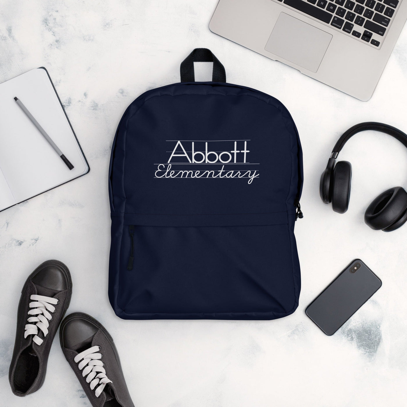 Abbott Elementary Logo Premium Backpack