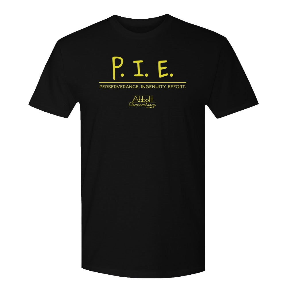 Abbott Elementary Perseverance, Ingenuity, Effort Adult Short Sleeve T-Shirt