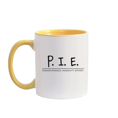 Abbott Elementary Perseverance, Ingenuity, Effort Two-Tone Mug