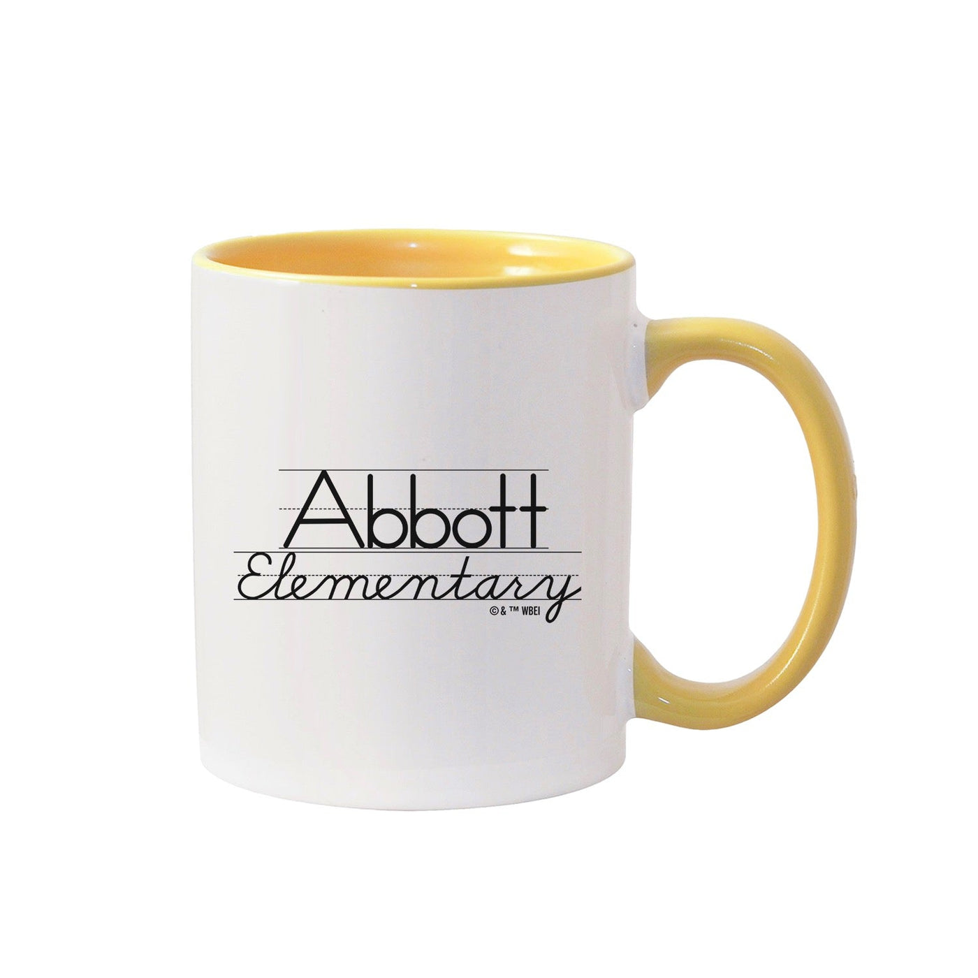 Abbott Elementary Perseverance, Ingenuity, Effort Two-Tone Mug