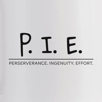 Abbott Elementary Perseverance, Ingenuity, Effort Two-Tone Mug