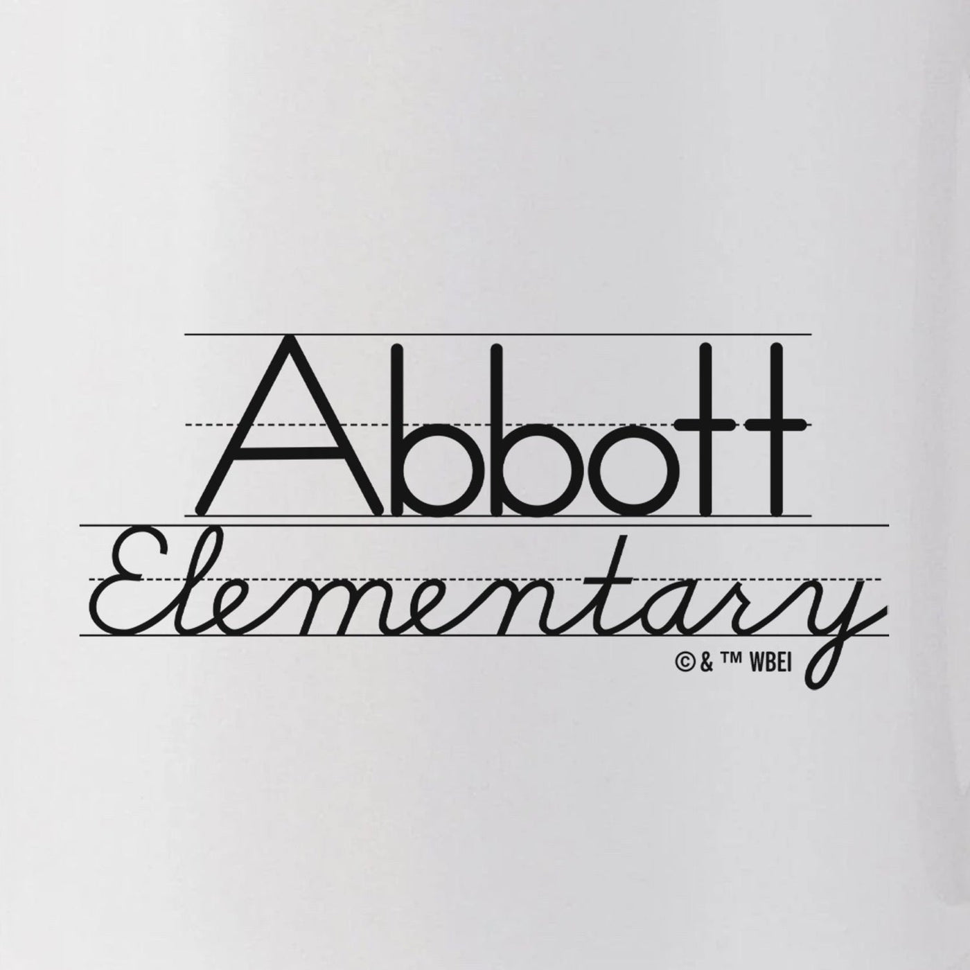 Abbott Elementary Perseverance, Ingenuity, Effort Two-Tone Mug