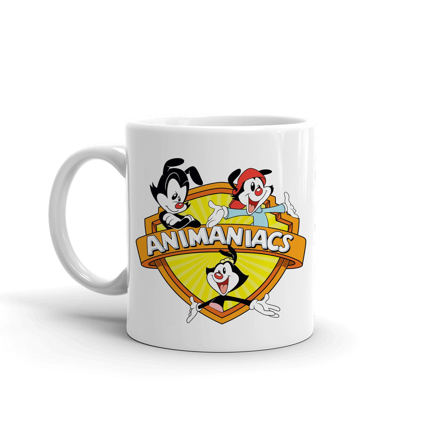 Animaniacs Shield White Mug