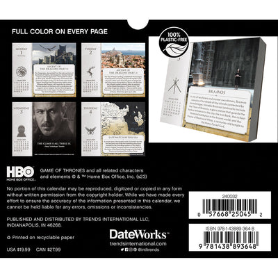 Game of Thrones 2024 Box Calendar