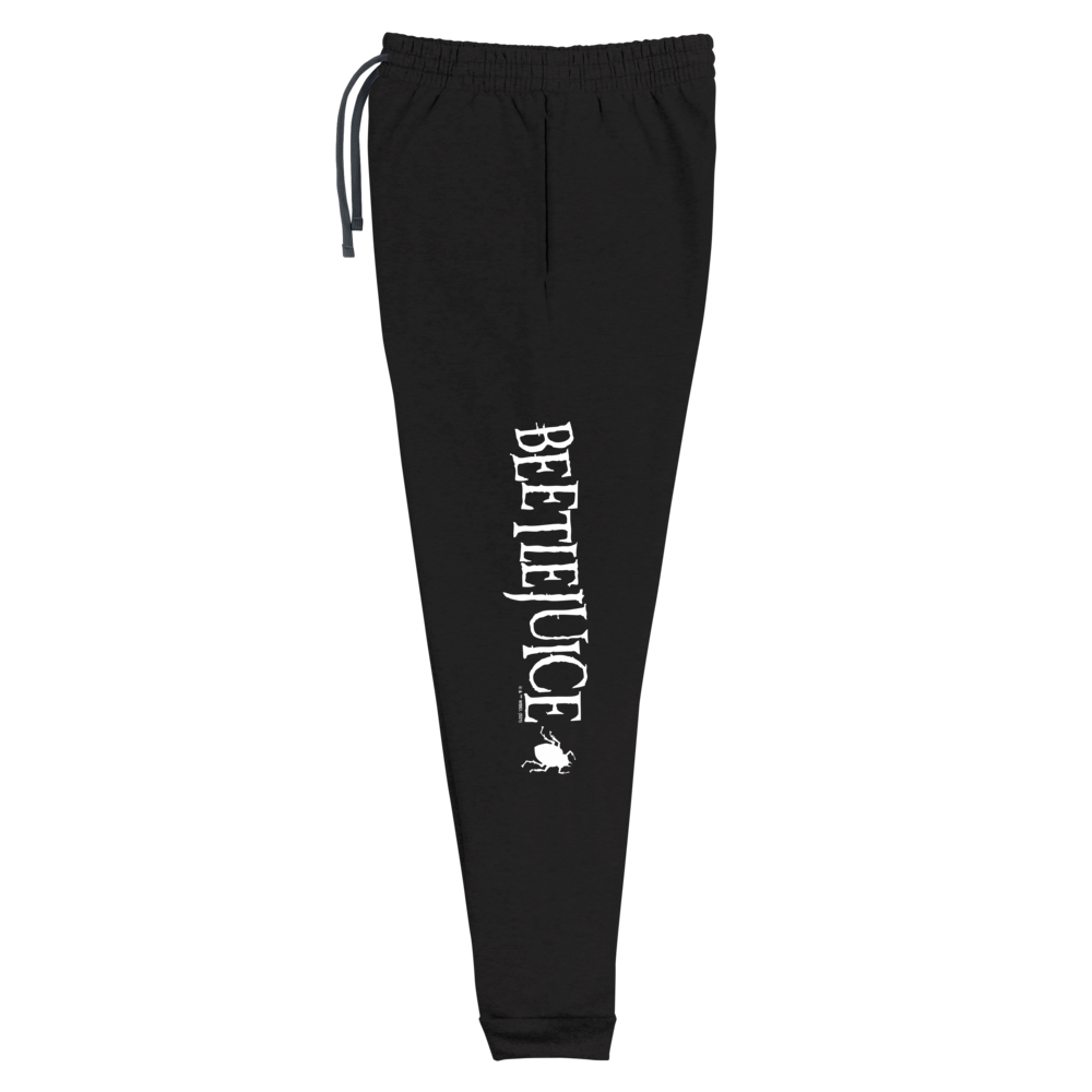 Beetlejuice Logo Adult Fleece Joggers