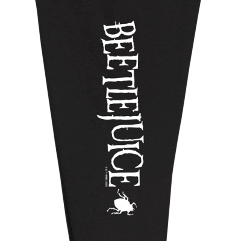 Beetlejuice Logo Adult Fleece Joggers