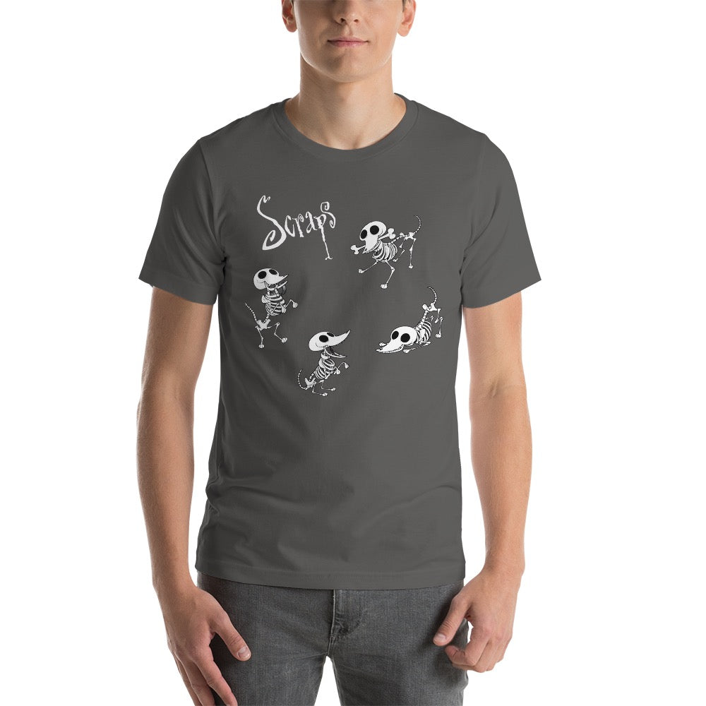 WB 100 Corpse Bride Scraps Adult Short Sleeve T-Shirt