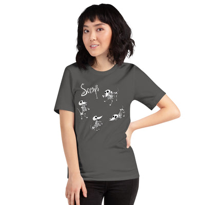 WB 100 Corpse Bride Scraps Adult Short Sleeve T-Shirt