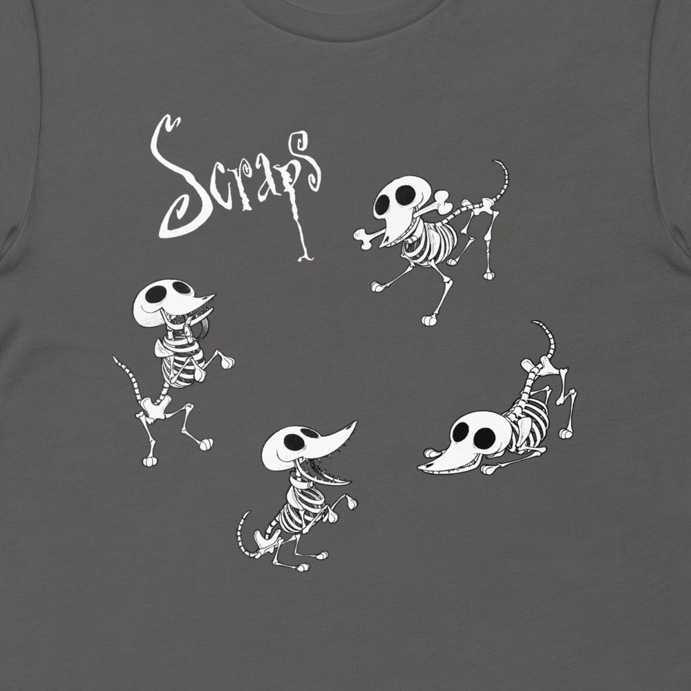 WB 100 Corpse Bride Scraps Adult Short Sleeve T-Shirt