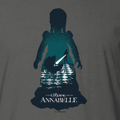 The Conjuring Annabelle Silhouette Adult Short Sleeve T-Shirt