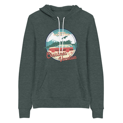 Christmas Vacation Badge Adult Fleece Hooded Sweatshirt