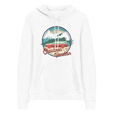 Christmas Vacation Badge Adult Fleece Hooded Sweatshirt