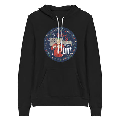 Christmas Vacation Lit! Adult Fleece Hooded Sweatshirt