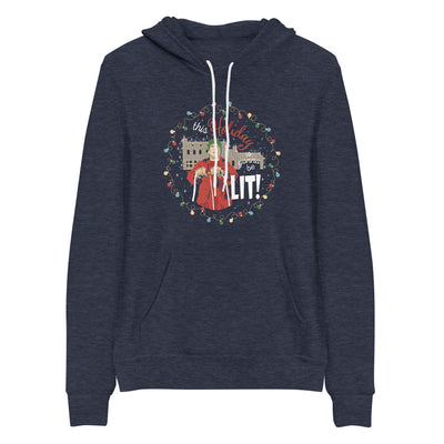 Christmas Vacation Lit! Adult Fleece Hooded Sweatshirt