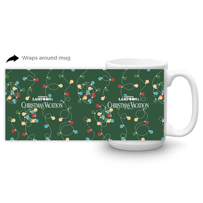 Christmas Vacation Lights White Mug