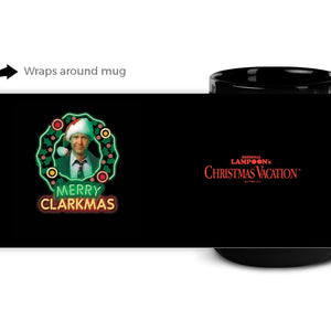 Christmas Vacation Merry Clarkmas White Mug