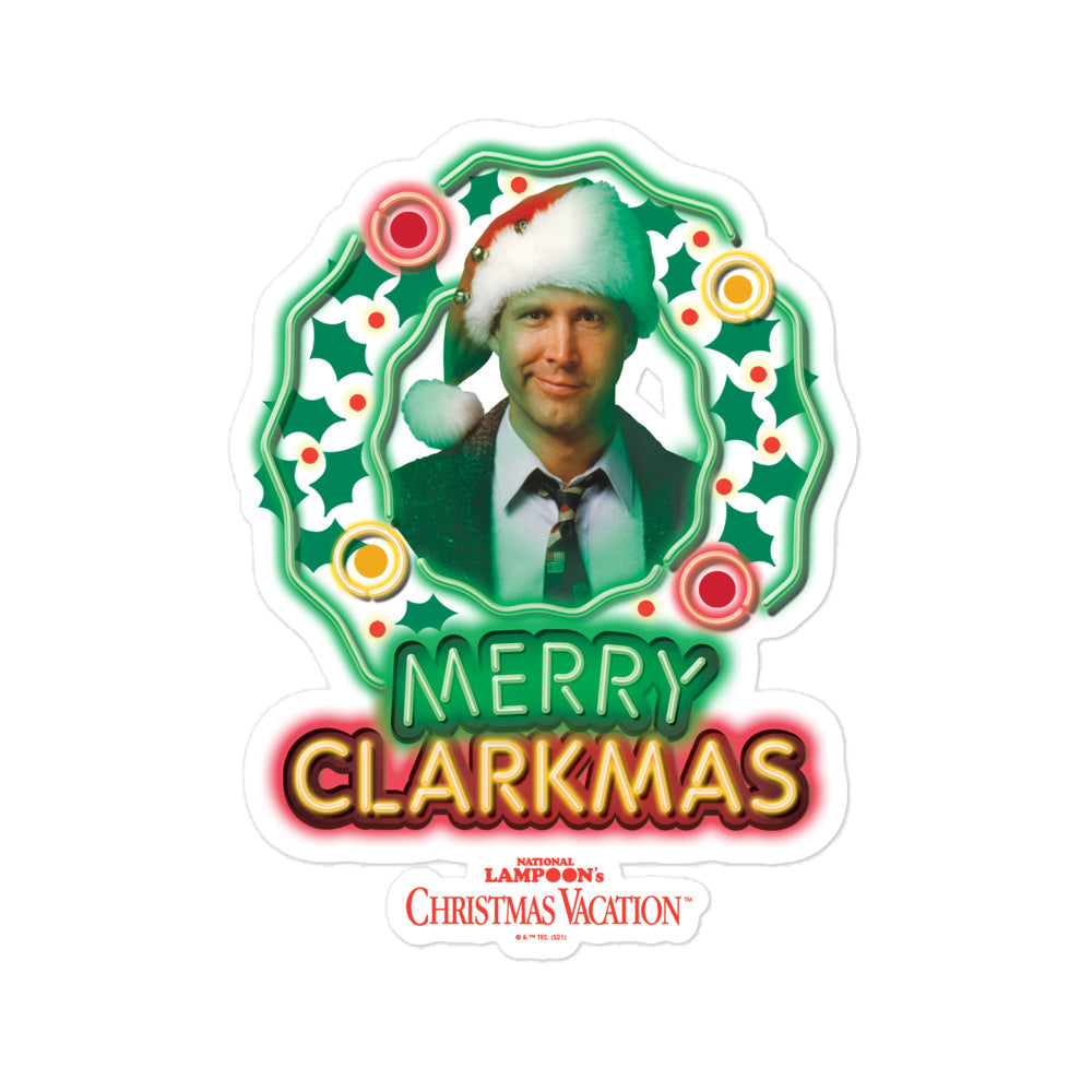 Christmas Vacation Merry Clarkmas Die Cut Sticker