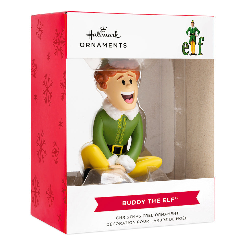 Elf Buddy the Elf Singing Hallmark Ornament