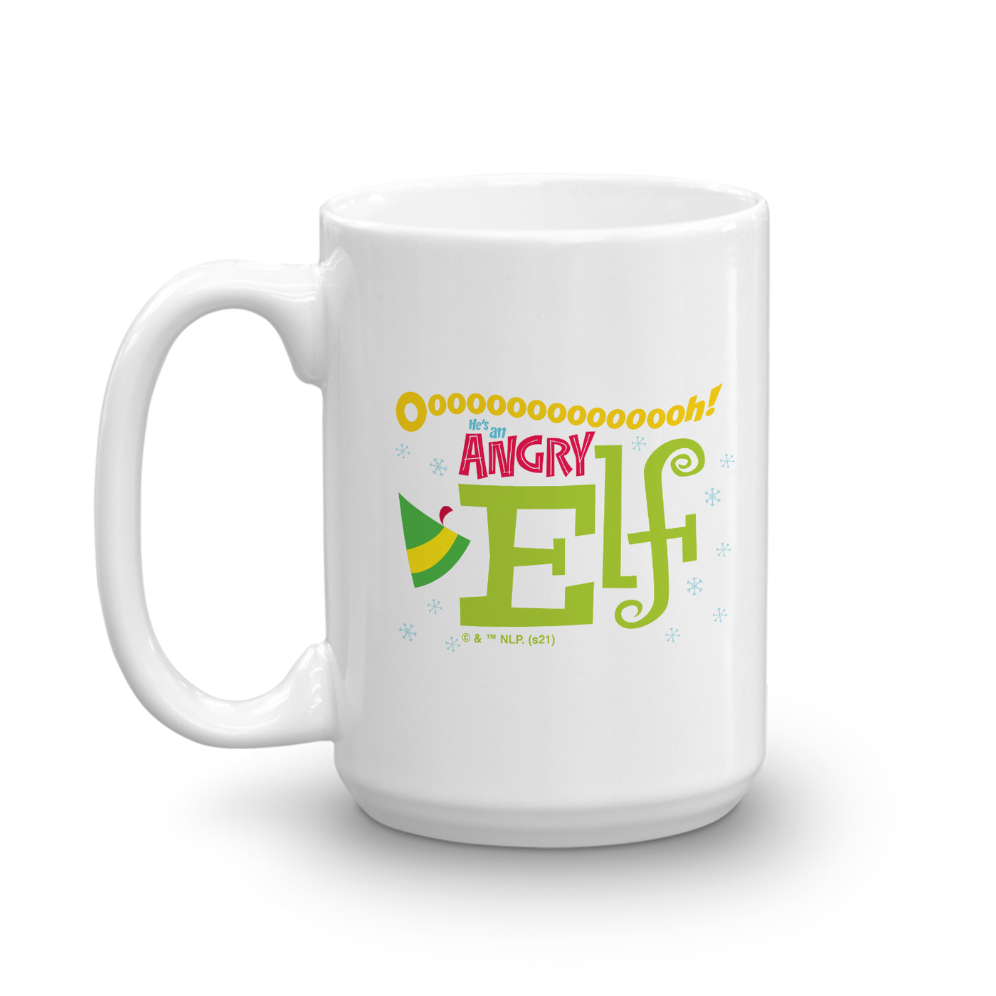 Elf The Movie Angry Elf White Mug