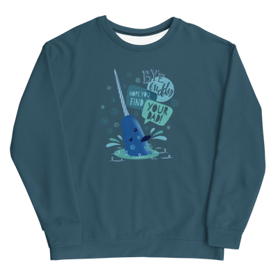 Elf Bye Buddy Unisex Crew Neck Sweatshirt