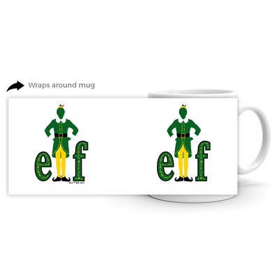 Elf Logo White Mug