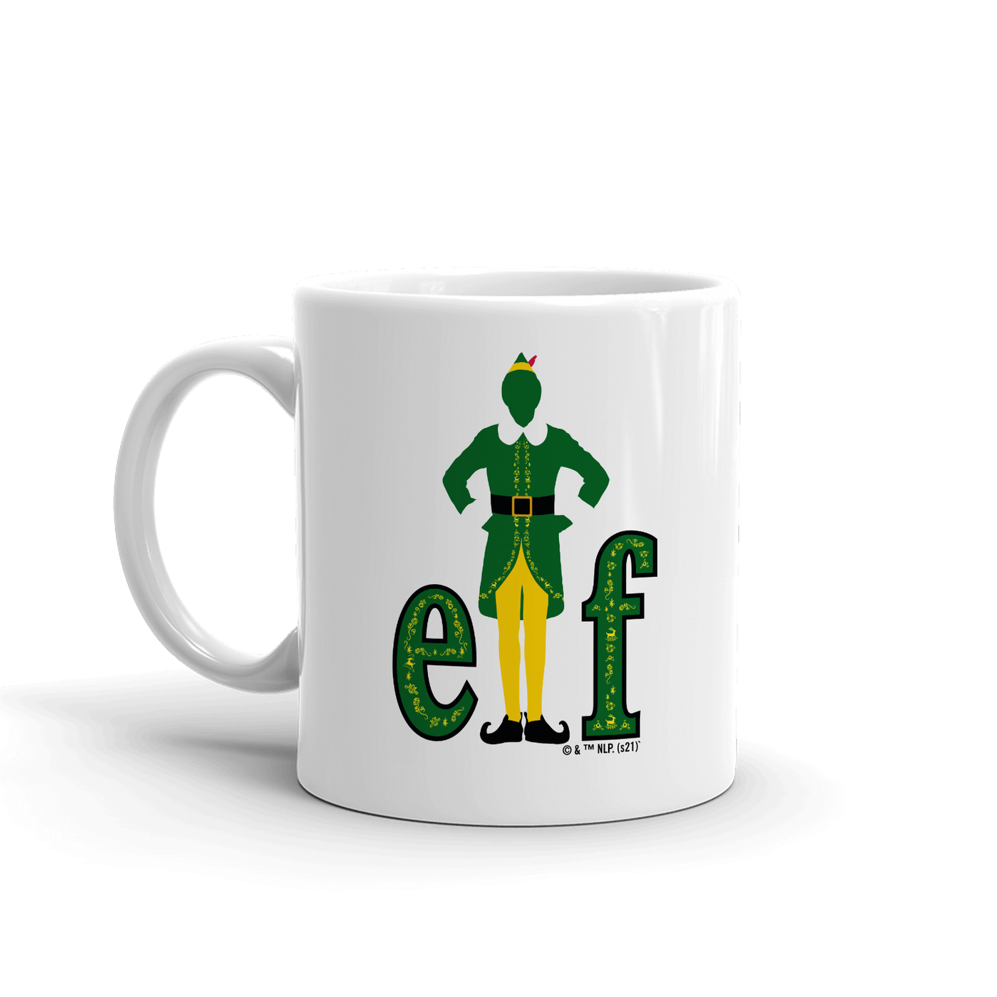 Elf Logo White Mug