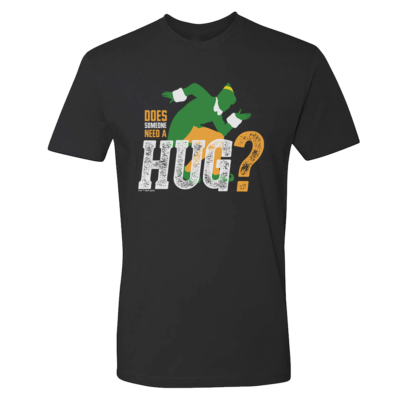 Elf Need a Hug Adult Short Sleeve T-Shirt