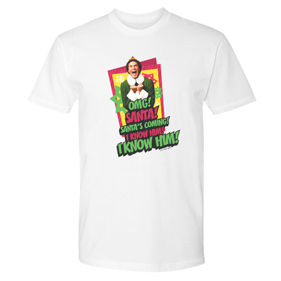 Elf Santa! I Know Him! Adult T-Shirt