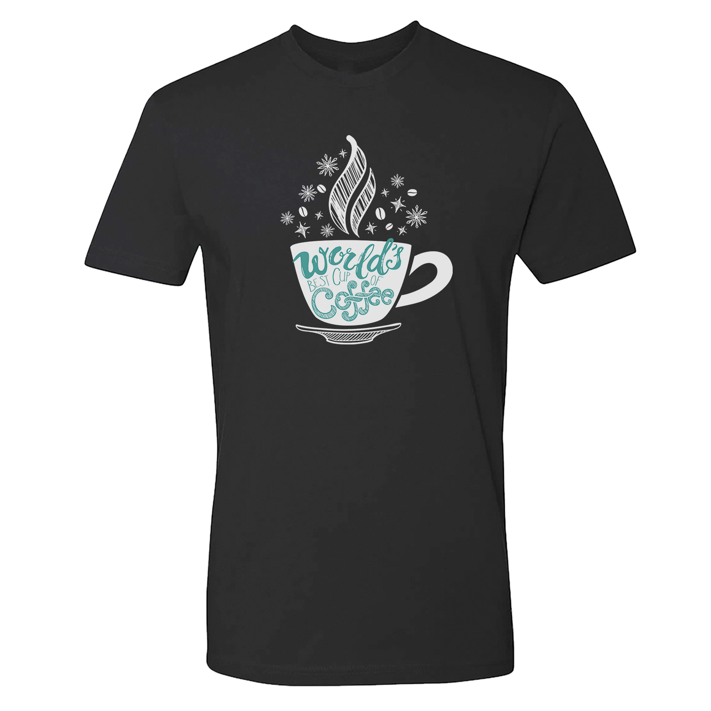 Elf World's Best Coffee Adult Short Sleeve T-Shirt