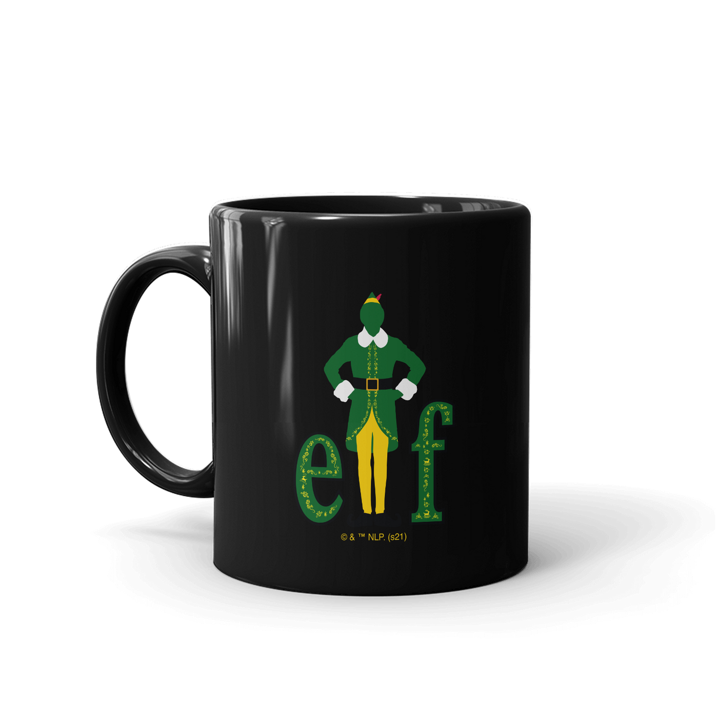 Elf World's Best Coffee White Mug