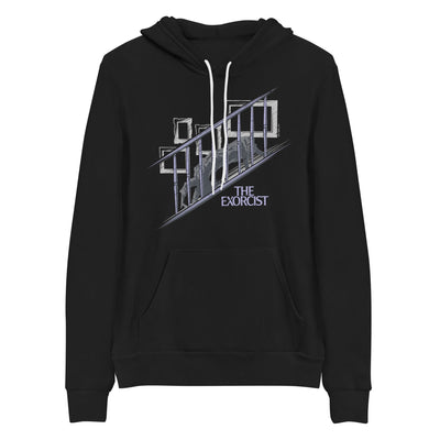 Exclusive The Exorcist Staircase Adult Fleece Hooded Sweatshirt