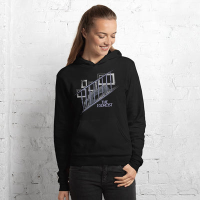 Exclusive The Exorcist Staircase Adult Fleece Hooded Sweatshirt