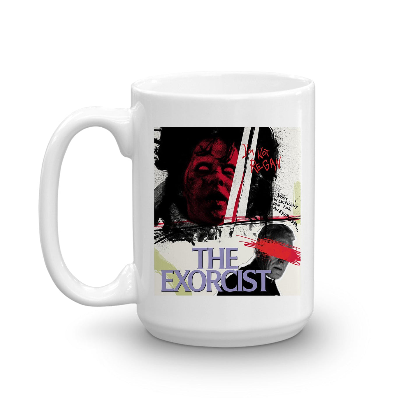 The Exorcist An Excellent Day White Mug