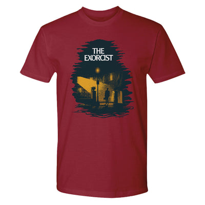 The Exorcist Gold Art Adult Short Sleeve T-Shirt