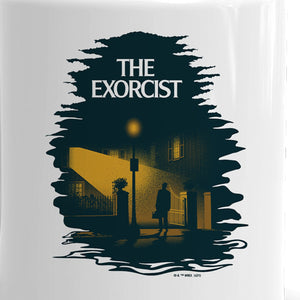 The Exorcist Gold Art White Mug