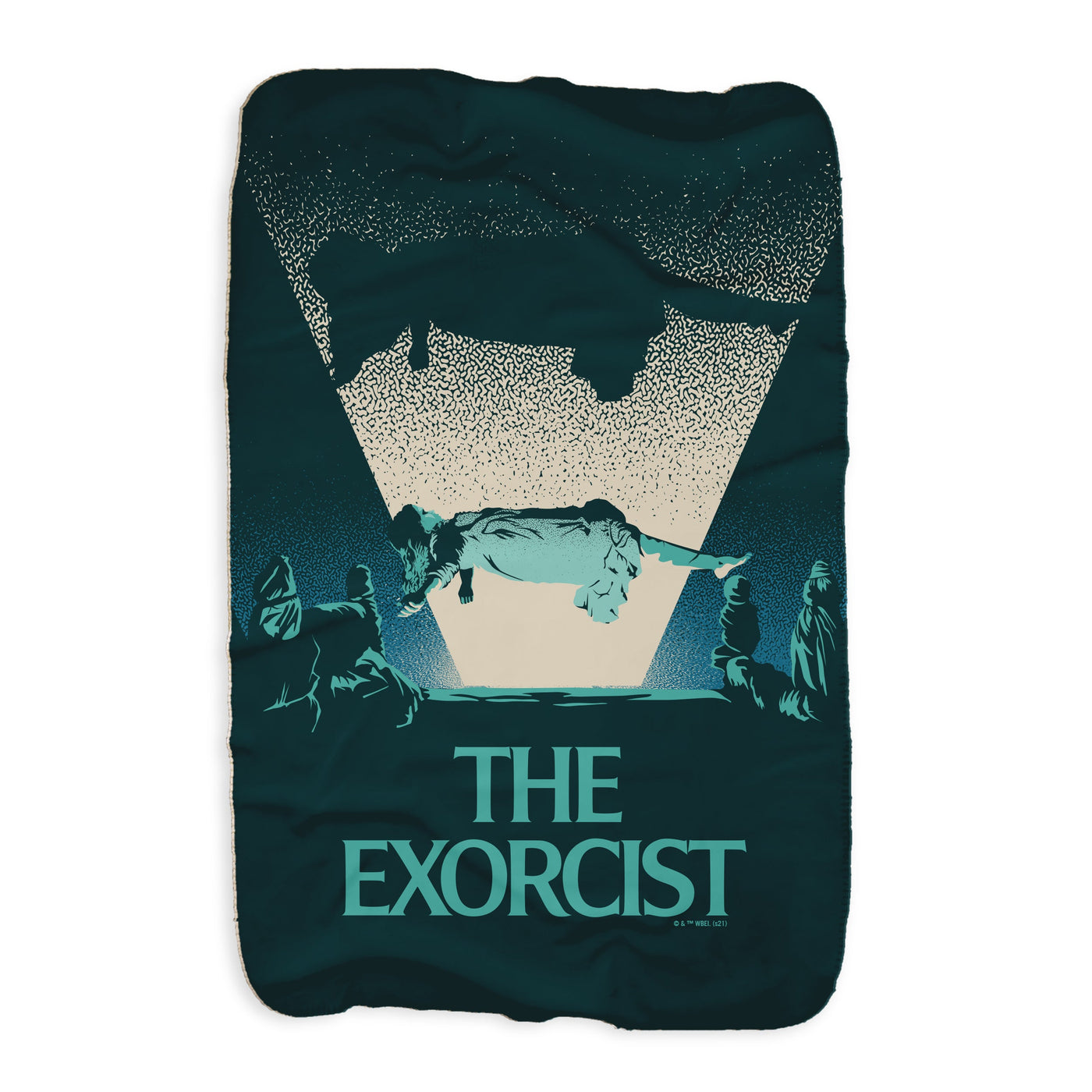 The Exorcist Levitating Sherpa Blanket