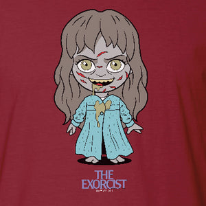 The Exorcist Possessed Regan Adult Short Sleeve T-Shirt