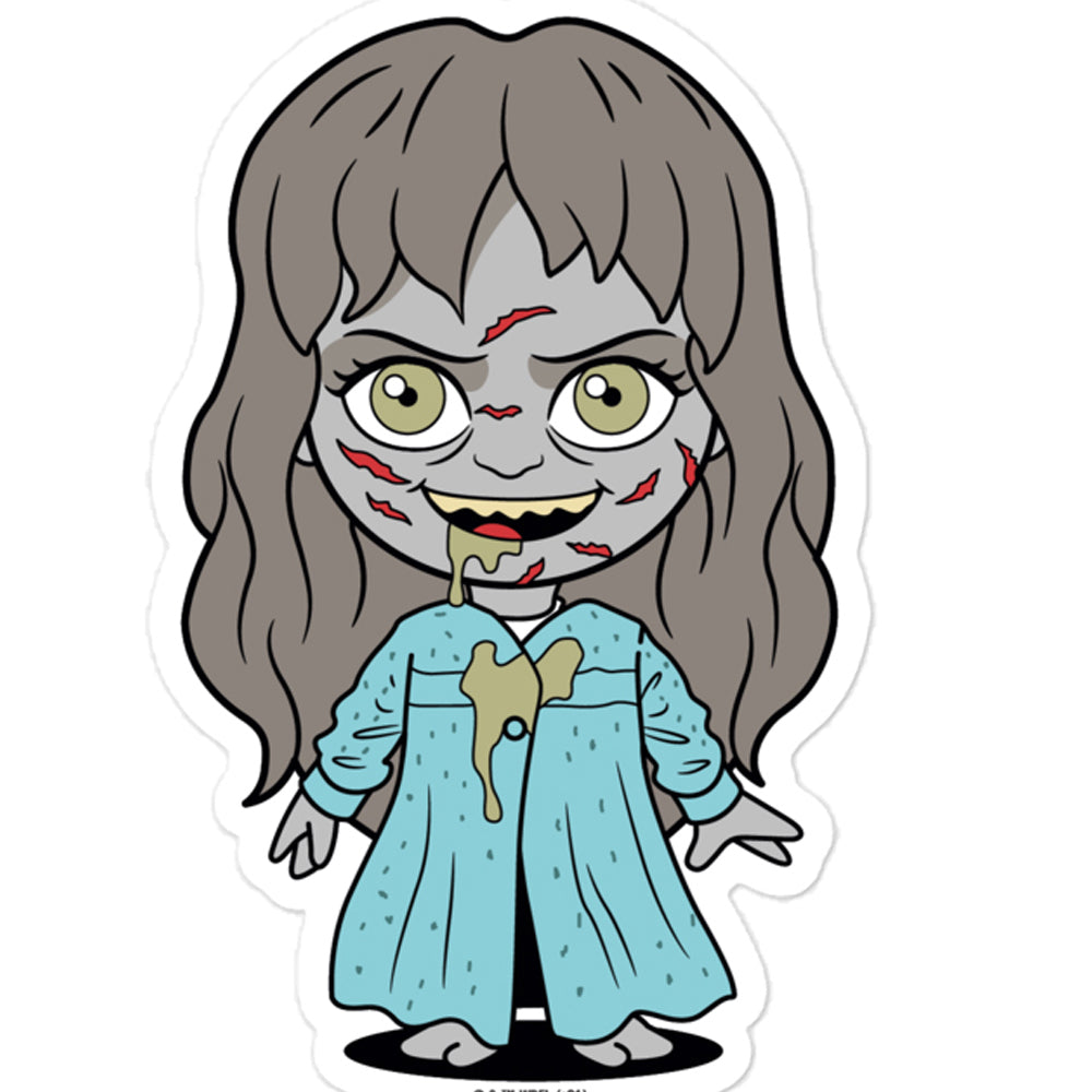 The Exorcist Possessed Regan Die Cut Sticker