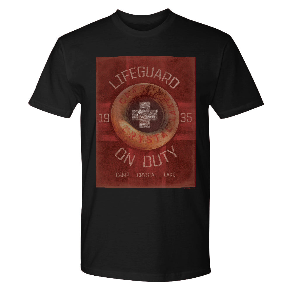 Friday the 13th Lifeguard on Duty Adult Short Sleeve T-Shirt