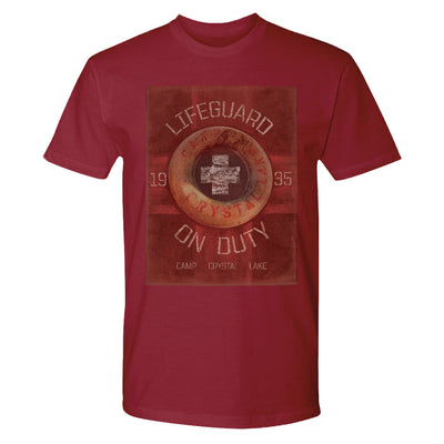 Friday the 13th Lifeguard on Duty Adult Short Sleeve T-Shirt