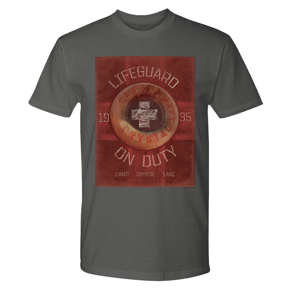 Friday the 13th Lifeguard on Duty Adult Short Sleeve T-Shirt
