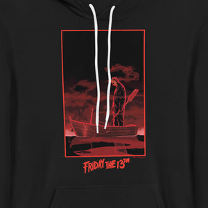 Friday the 13th Boat Adult Fleece Hooded Sweatshirt