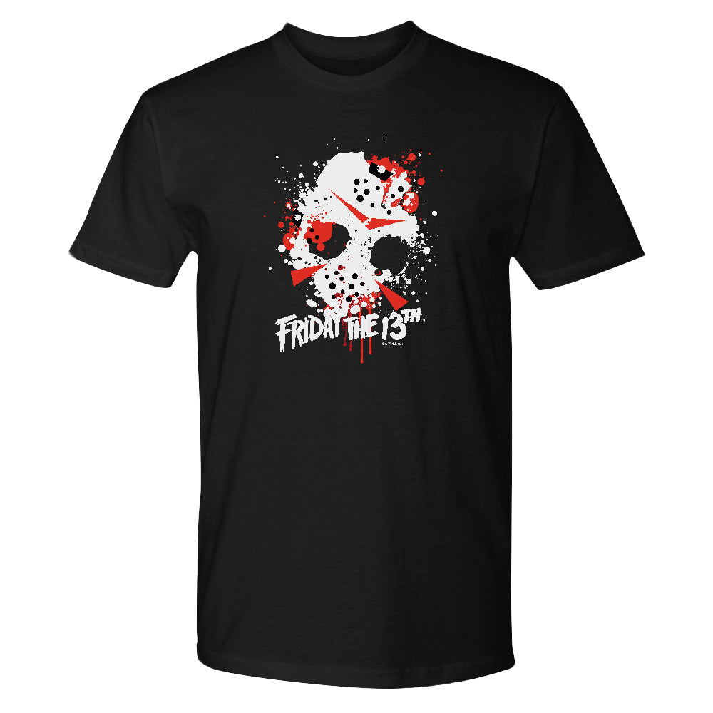 Friday the 13th Jason Hockey Mask Adult Short Sleeve T-Shirt