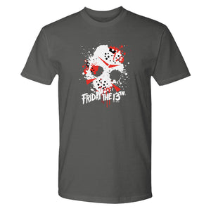 Friday the 13th Jason Hockey Mask Adult Short Sleeve T-Shirt