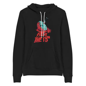 Friday the 13th Knife Adult Fleece Hooded Sweatshirt