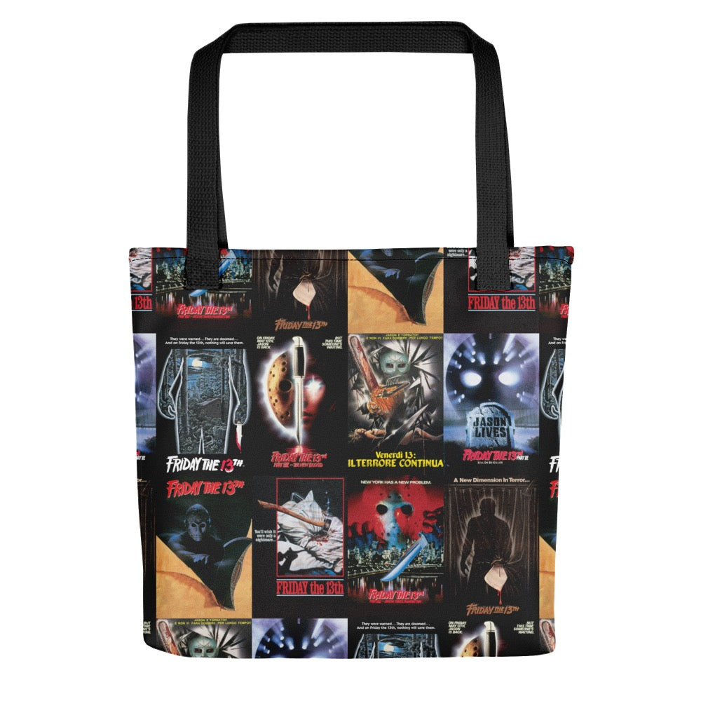 Friday The 13th Mashup Tote Bag