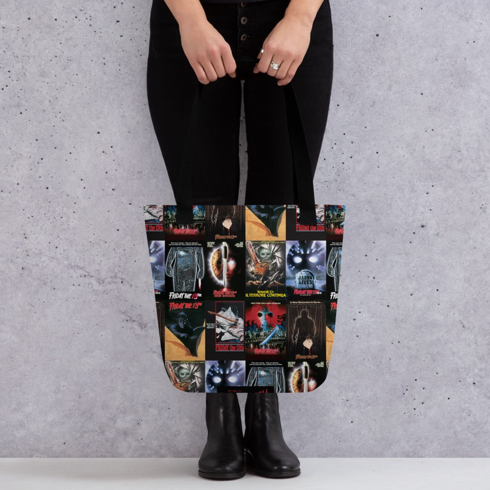 Friday The 13th Mashup Tote Bag